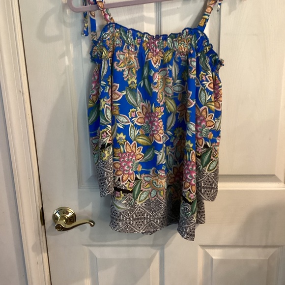 Stitch fix Status cold shoulder NEW shirt M - Picture 2 of 3